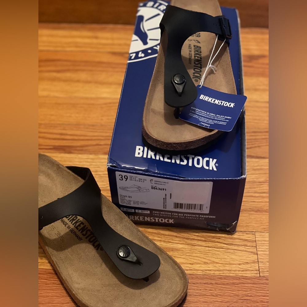 Birkenstock Gizeh New! Size 39